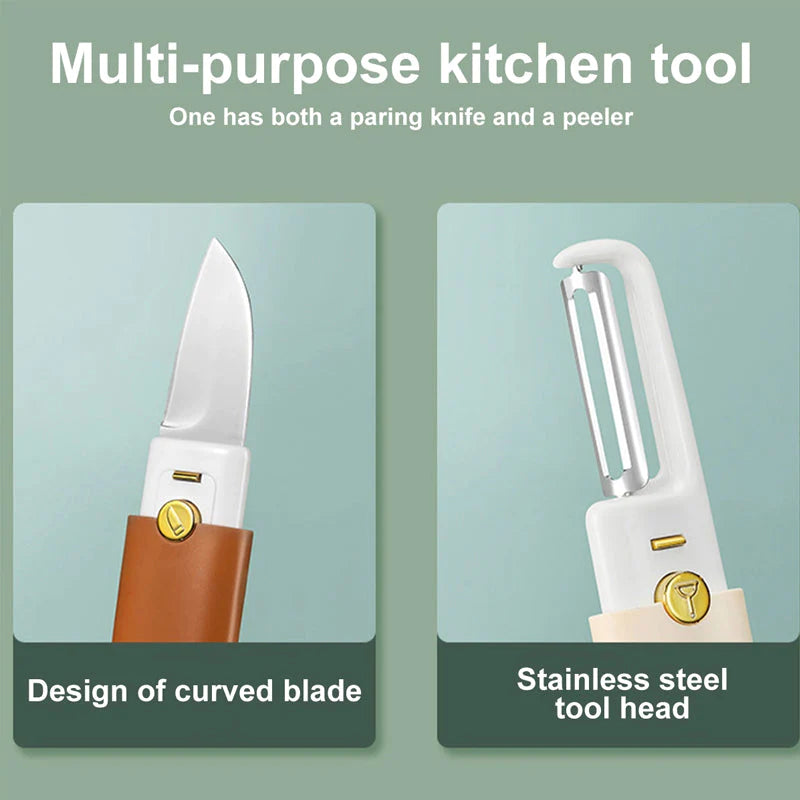 2-in-1 Cutter Peeler