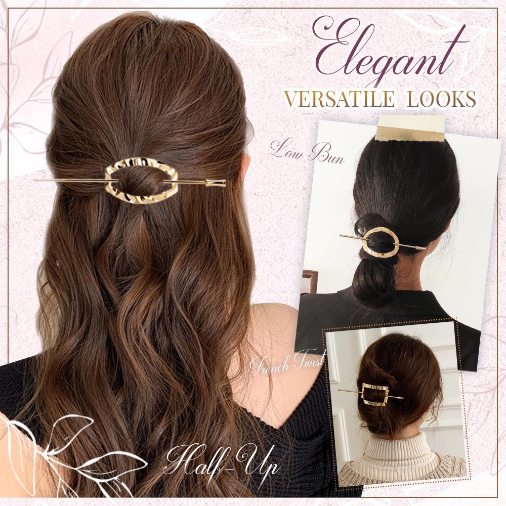 ELEGANT SIMPLE BUN HAIRPIN