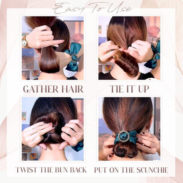 Elegant Scrunchies Bun Maker （BUY ONE FREE ONE)