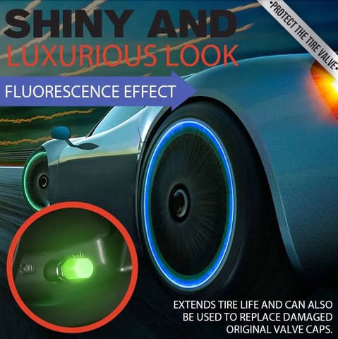 🚗✨ Car illuminated tire valve cap